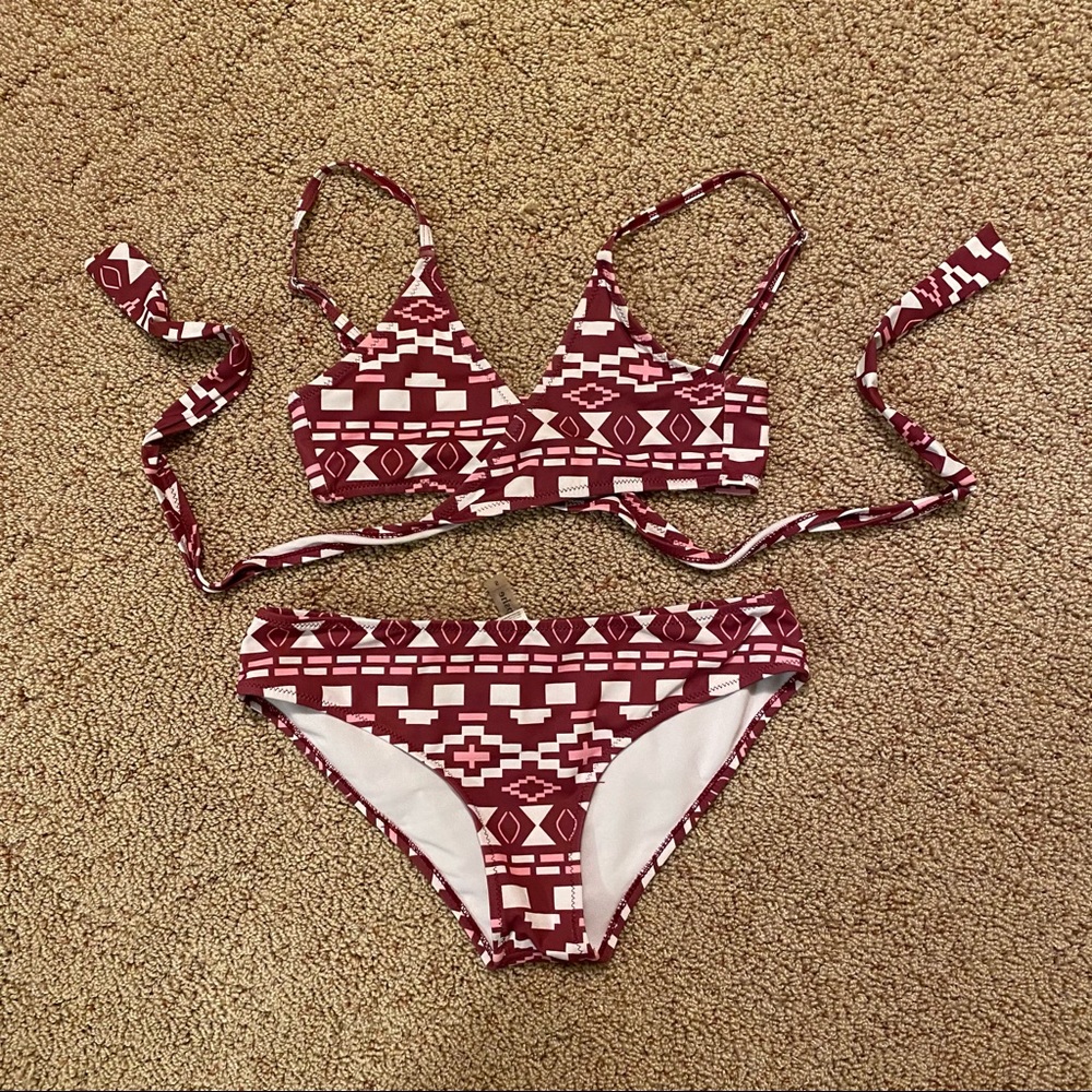 Cupshe Tie-Wrap Bikini